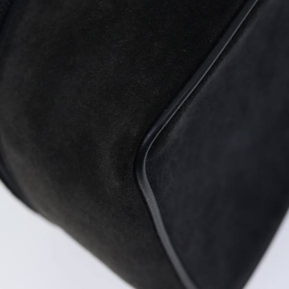 GUCCI Vanity Cosmetic Pouch Suede Black 032 1705 0140 Auth 70384 - Picture 15 of 16